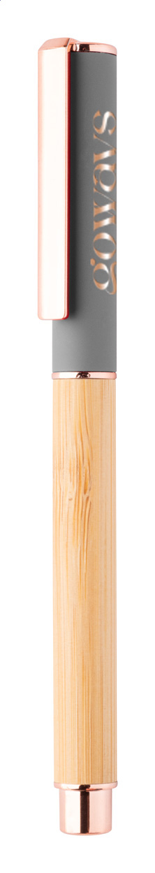 Pióro kulkowe P118197D szary / naturalny