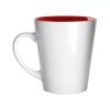 Kubek P112166D czerwony / biały