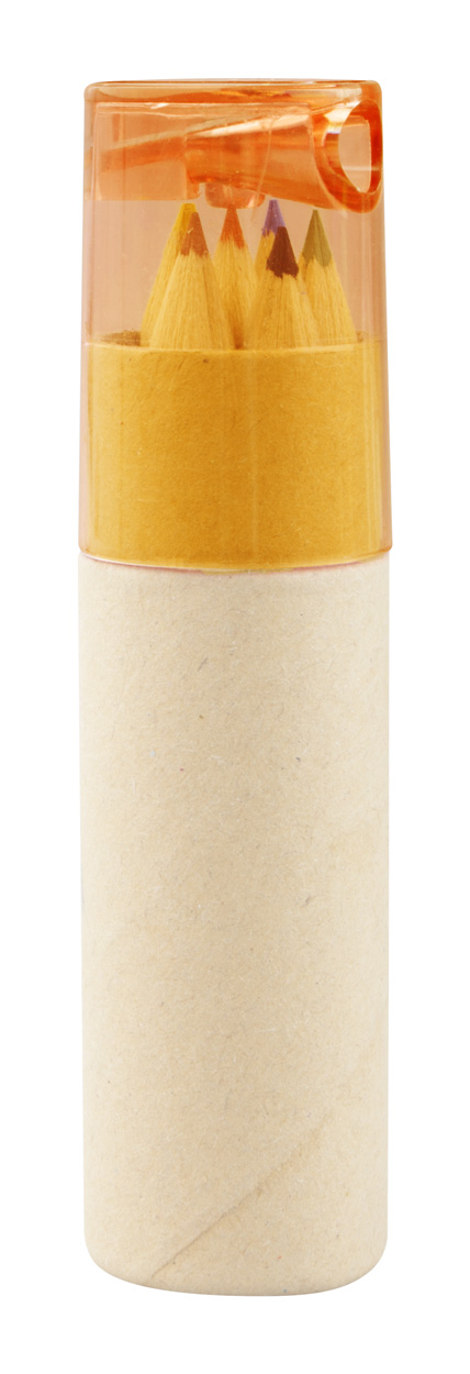 Zestaw do rysowania P112191D pomarańcz / naturalny