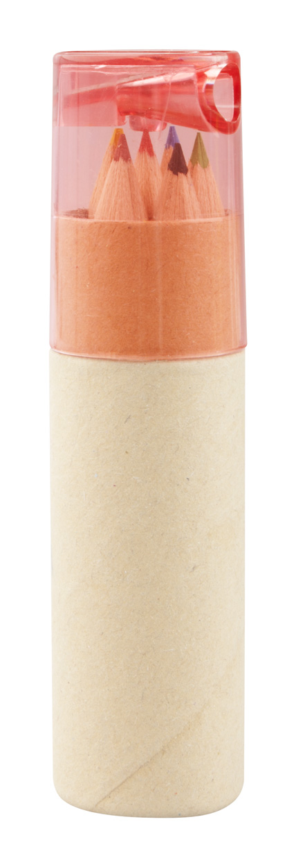 Zestaw do rysowania P112191D czerwony / naturalny