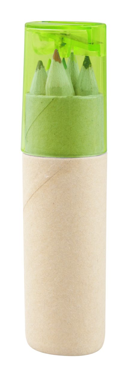 Zestaw do rysowania P112191D zielony / naturalny