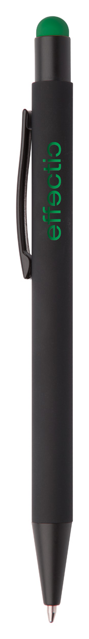 Długopis P112849D ciemnozielony / czarny