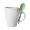 Kubek P112190D zielony / biały