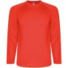 Dziecięca koszulka sportowa Montecarlo z długim rękawem P099834C czerwony
