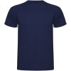 Montecarlo sportowa koszulka dziecięca z krótkim rękawem P080034C navy blue