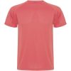 Montecarlo sportowa koszulka dziecięca z krótkim rękawem P080034C fluor coral