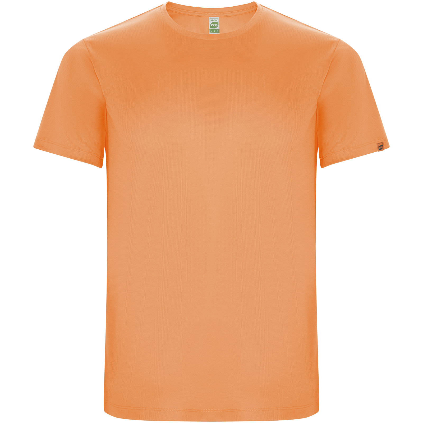 Imola sportowa koszulka dziecięca z krótkim rękawem P079619C fluor orange