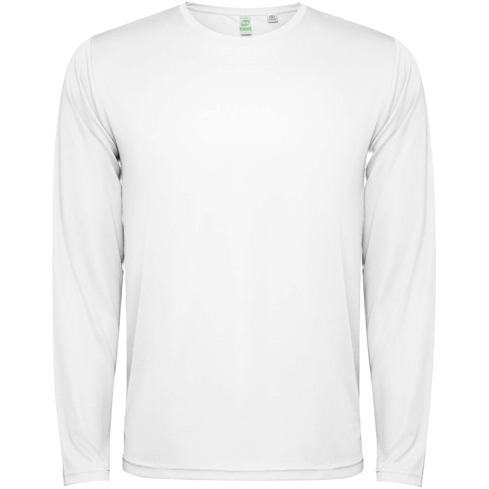 Estoril long sleeve kids t-shirt P100197C biały