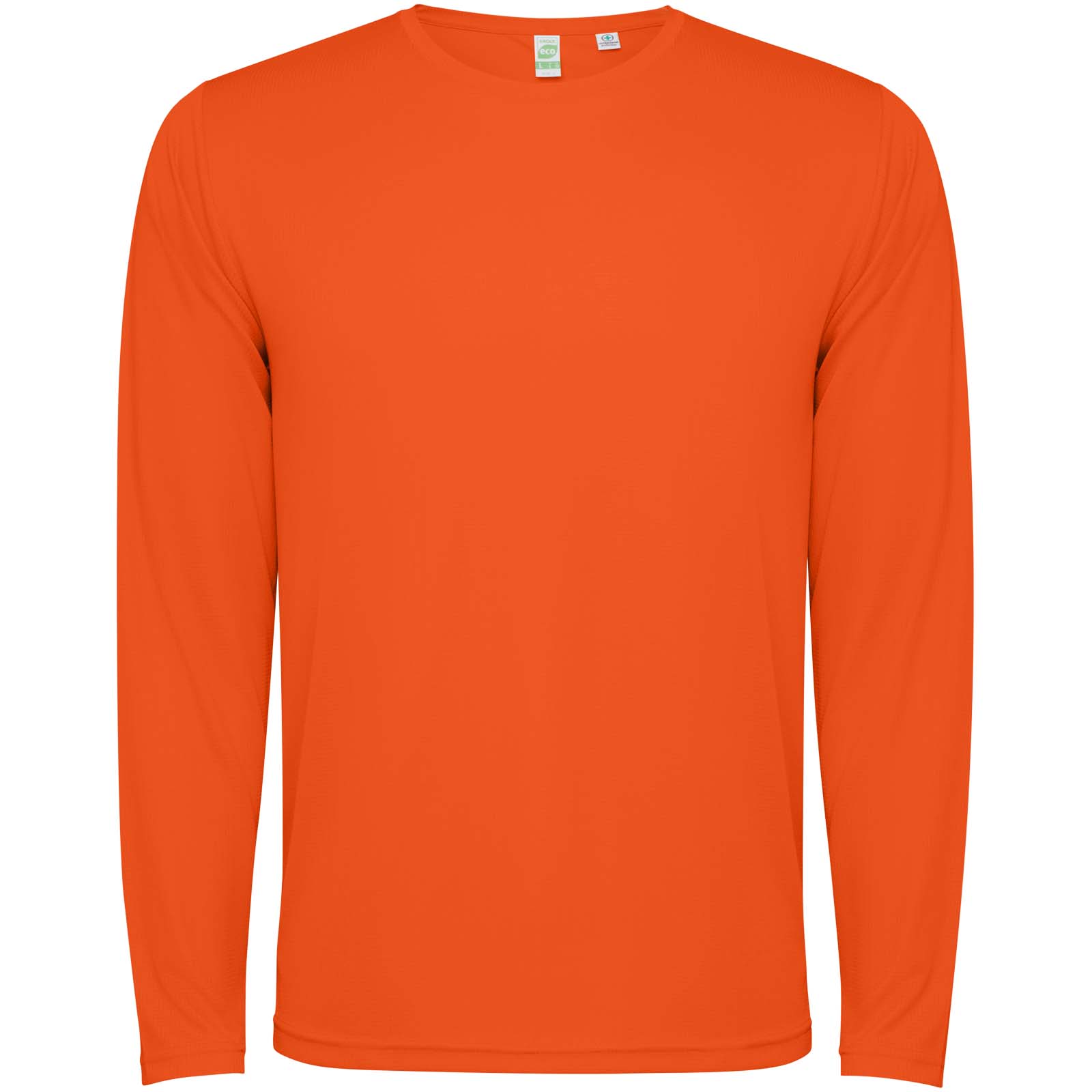 Estoril long sleeve kids t-shirt P100197C fire orange