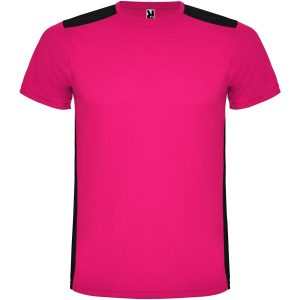 Detroit sportowa koszulka dziecięca z krótkim rękawem P082474C PFC-K6652-W Detroit sportowa koszulka dziecięca z krótkim rękawem P082474C PFC-K6652-W