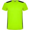 Detroit sportowa koszulka dziecięca z krótkim rękawem P082474C limonka / czarny Detroit sportowa koszulka dziecięca z krótkim rękawem P082474C limonka / czarny