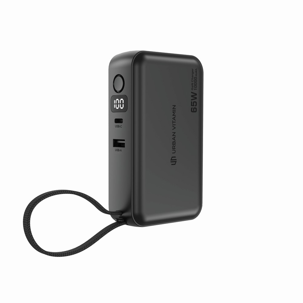 Ładowarka 2 w 1, power bank do laptopa 10000 mAh, 65W Eureka P104896X AX-P301.9901