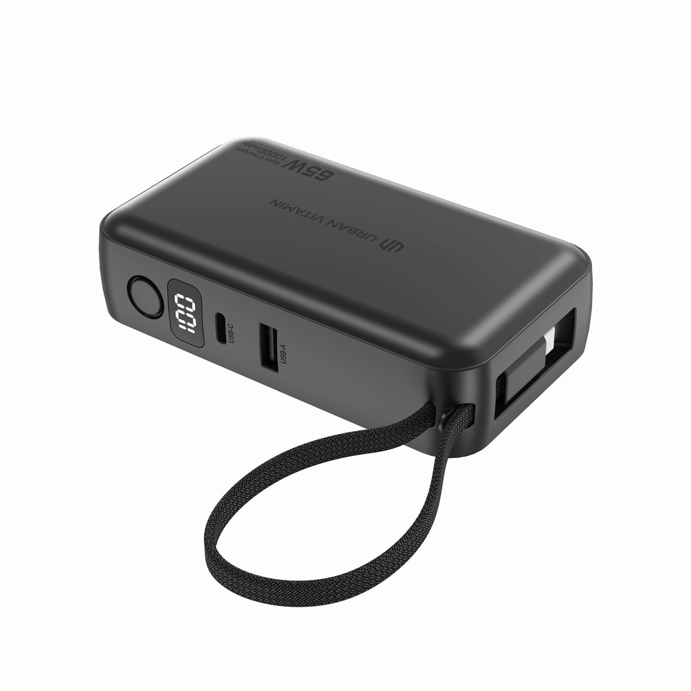 Ładowarka 2 w 1, power bank do laptopa 10000 mAh, 65W Eureka P104896X