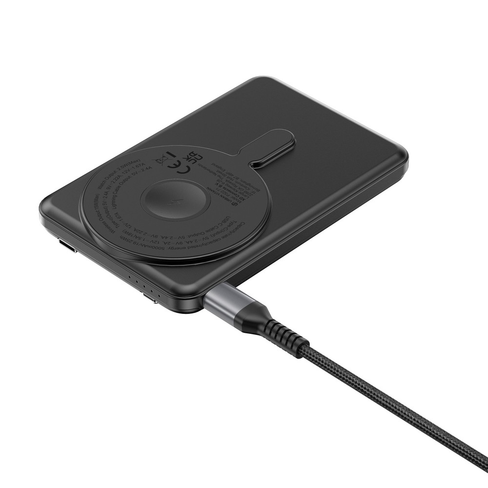 Magnetyczny power bank 5000 mAh Urban Vitamin Redwood P120735X