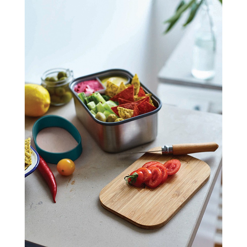 Duże pudełko śniadaniowe ze stali nierdzewnej Black+Blum P104192X