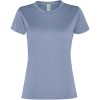Damski t-shirt z krótkim rękawem Slam P082131C zen blue