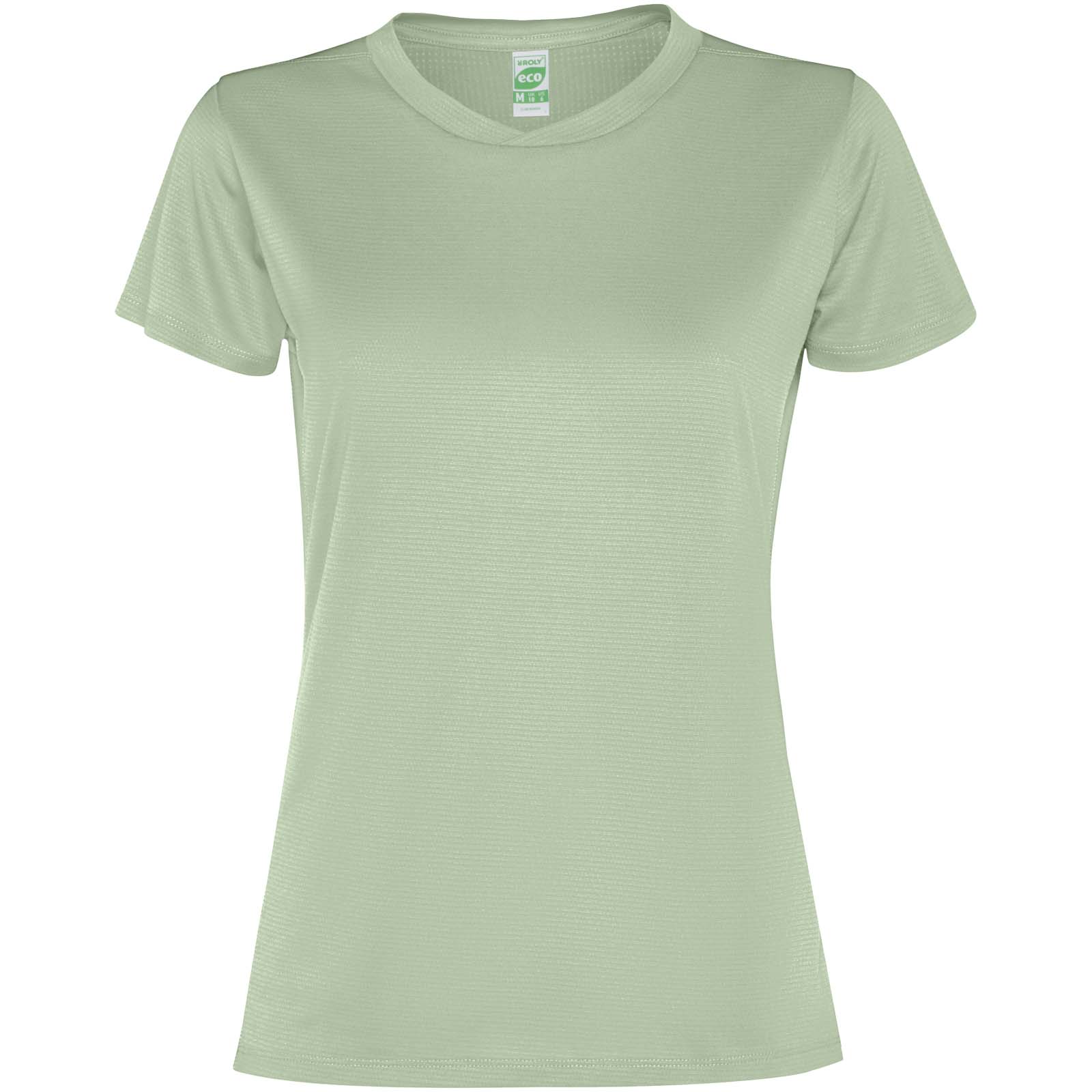 Damski t-shirt z krótkim rękawem Slam P082131C mist green