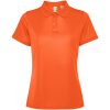 Tormo damskie polo z krótkim rękawem P100380C fire orange