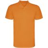 Monzha sportowa koszulka męska polo z krótkim rękawem P080154C fluor orange