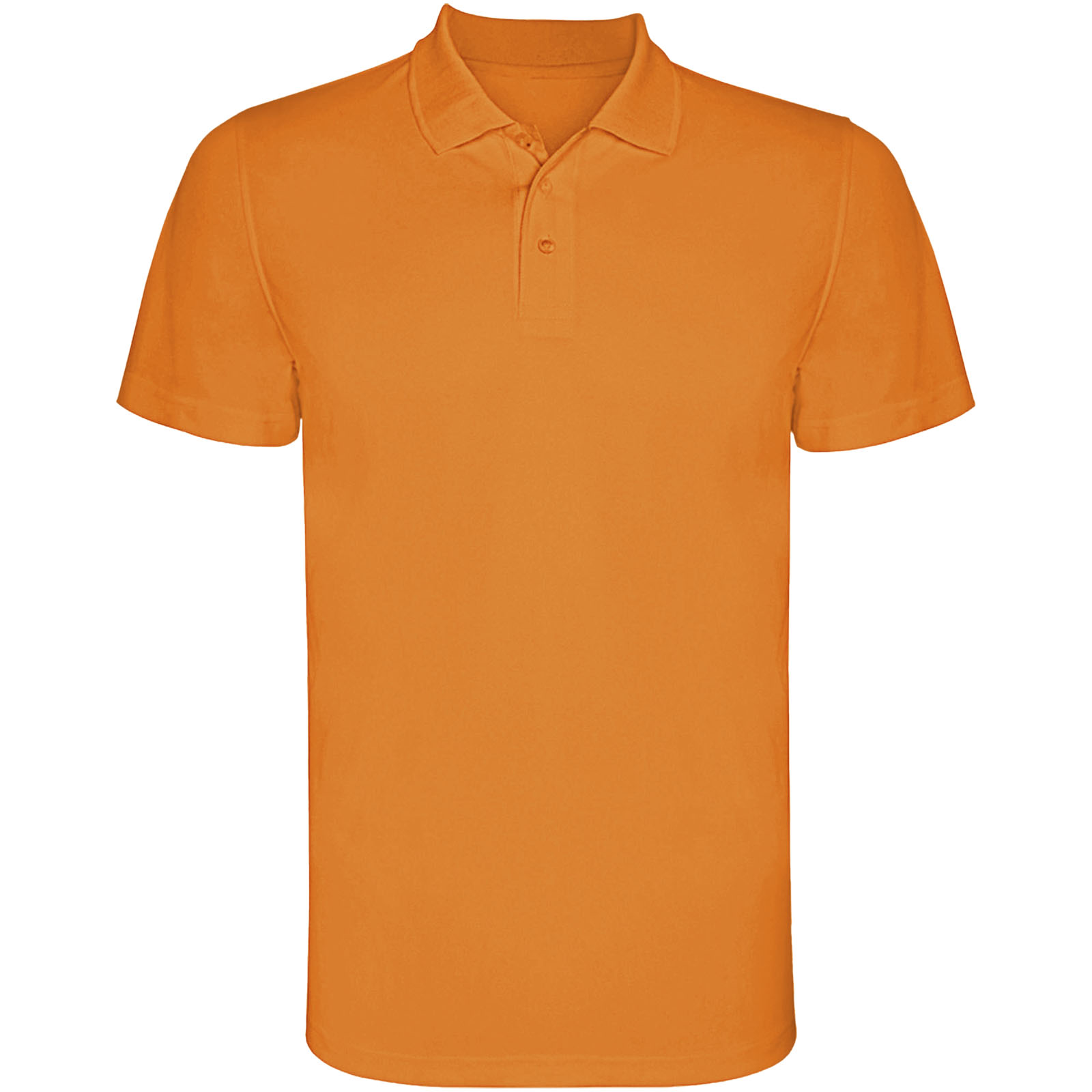 Monzha sportowa koszulka męska polo z krótkim rękawem P080154C fluor orange