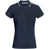 Tamil sportowa koszulka damska polo z krótkim rękawem P082730C navy blue / biały
