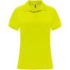 Monzha sportowa koszulka damska polo z krótkim rękawem P080253C fluor yellow