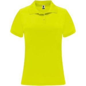 Monzha sportowa koszulka damska polo z krótkim rękawem P080253C PFC-R0410-W