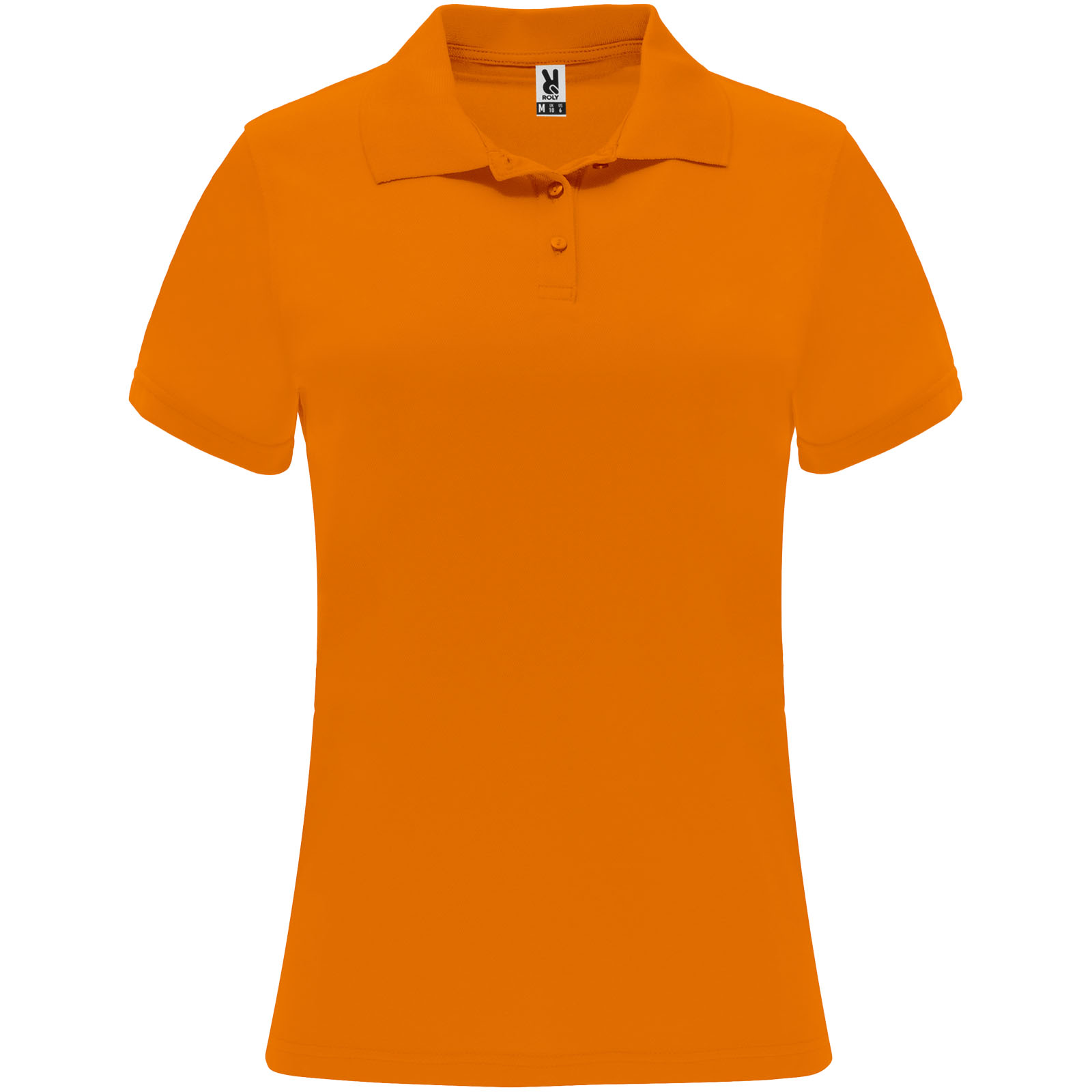 Monzha sportowa koszulka damska polo z krótkim rękawem P080253C fluor orange