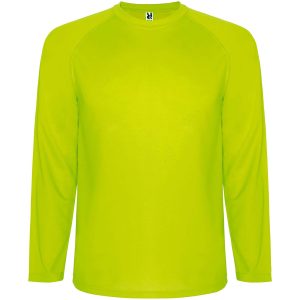 Męska koszulka sportowa Montecarlo z długim rękawem P099804C PFC-R0415-W