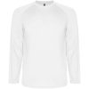 Męska koszulka sportowa Montecarlo z długim rękawem P099804C biały