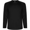 Męska koszulka sportowa Montecarlo z długim rękawem P099804C czarny