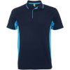 Montmelo koszulka polo unisex z krótkim rękawem P082755C navy blue / błękitny