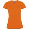 Montecarlo sportowa koszulka damska z krótkim rękawem P080079C fluor orange