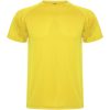 Montecarlo sportowa koszulka męska z krótkim rękawem P079941C żółty