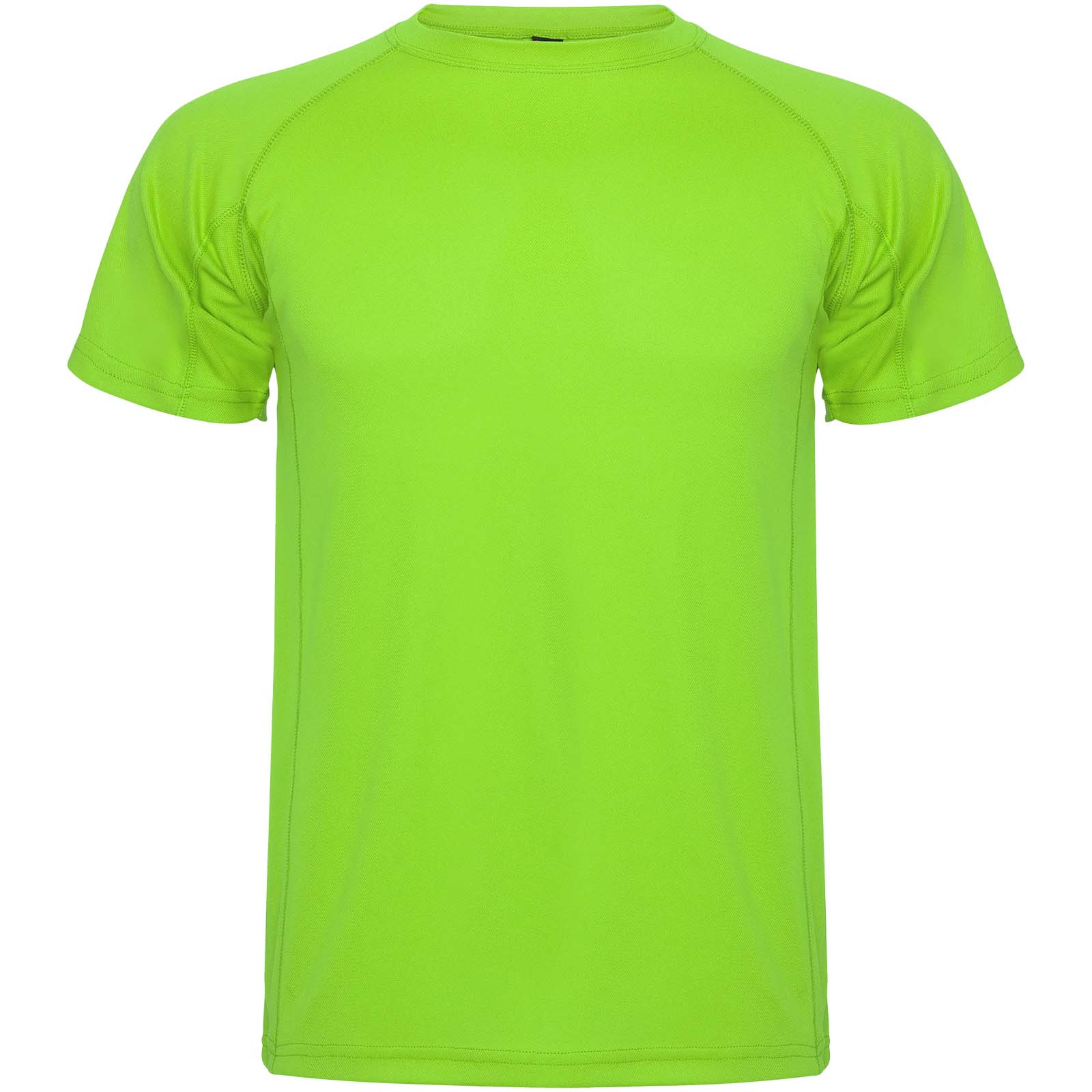 Montecarlo sportowa koszulka męska z krótkim rękawem P079941C limonka