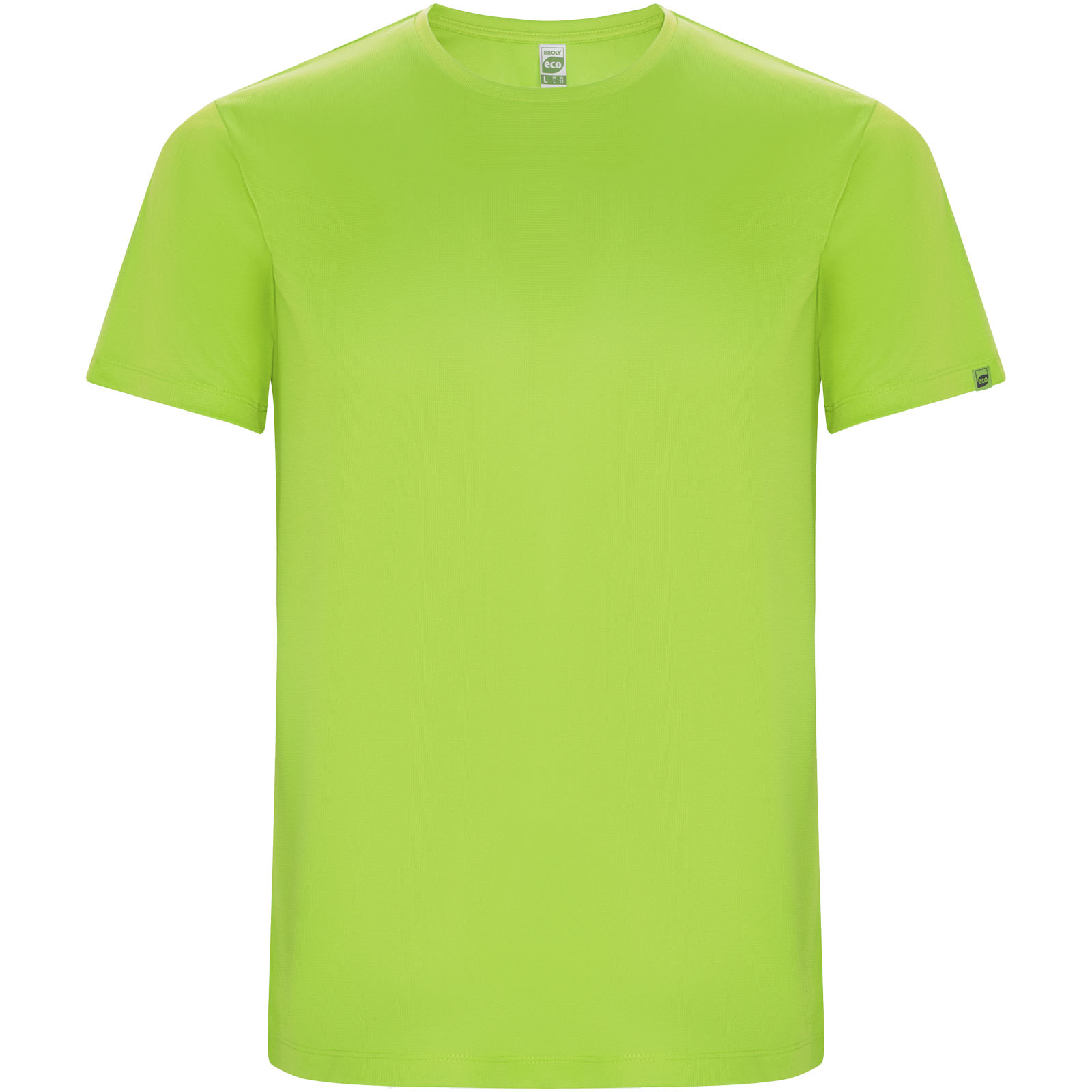 Imola sportowa koszulka męska z krótkim rękawem P079517C fluor green