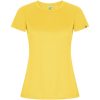 Imola sportowa koszulka damska z krótkim rękawem P079670C żółty