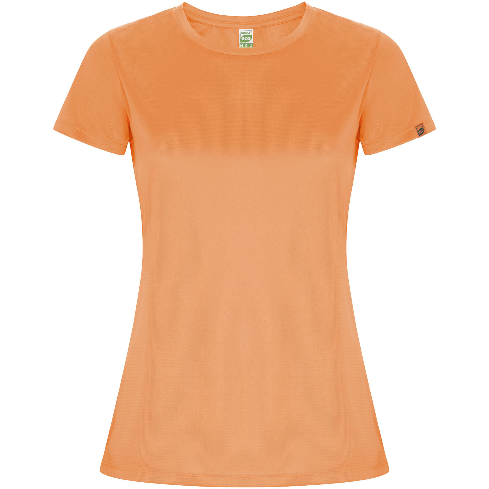Imola sportowa koszulka damska z krótkim rękawem P079670C fluor orange