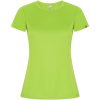 Imola sportowa koszulka damska z krótkim rękawem P079670C fluor green
