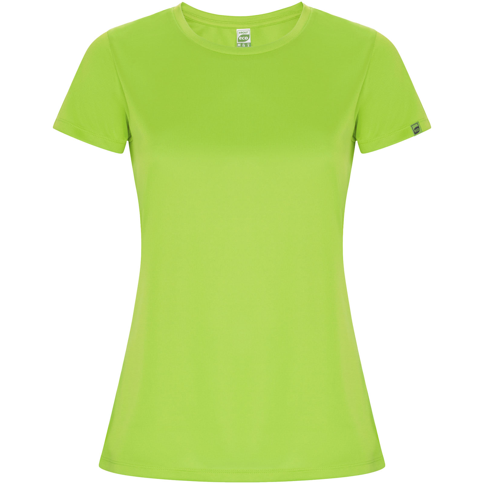 Imola sportowa koszulka damska z krótkim rękawem P079670C fluor green