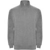 Aneto bluza rozpinany pod szyją na suwak P077305C marl grey