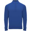 Epiro bluza unisex z długim rękawem i zamkiem błyskawicznym 1/4 P082791C błękit królewski