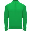 Epiro bluza unisex z długim rękawem i zamkiem błyskawicznym 1/4 P082791C zielona paproć