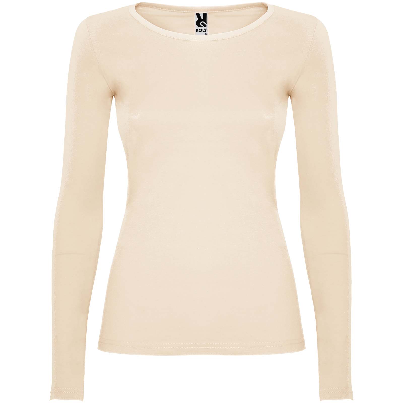 Extreme koszulka damska z długim rękawem P079274C piaskowy