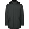America męska ocieplana kurtka typu parka P100435C dark lead