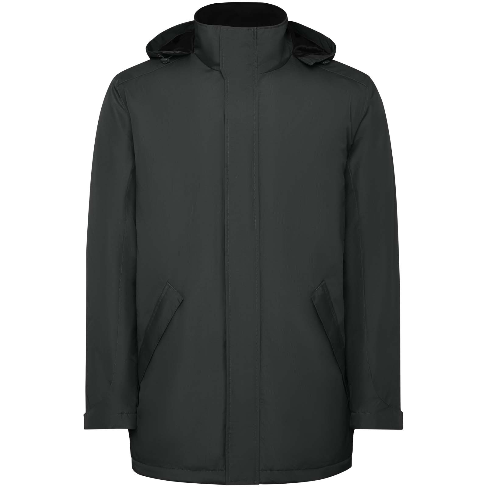 America męska ocieplana kurtka typu parka P100435C dark lead