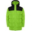 Tallin ocieplana kurtka unisex P083031C limonka / czarny