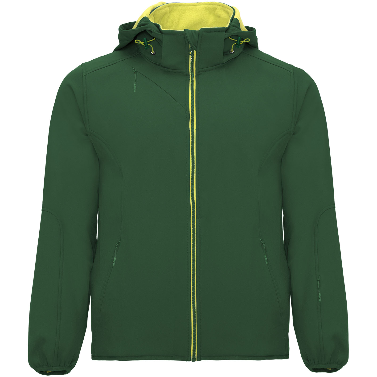Siberia kurtka unisex typu softshell P080672C butelkowa zieleń