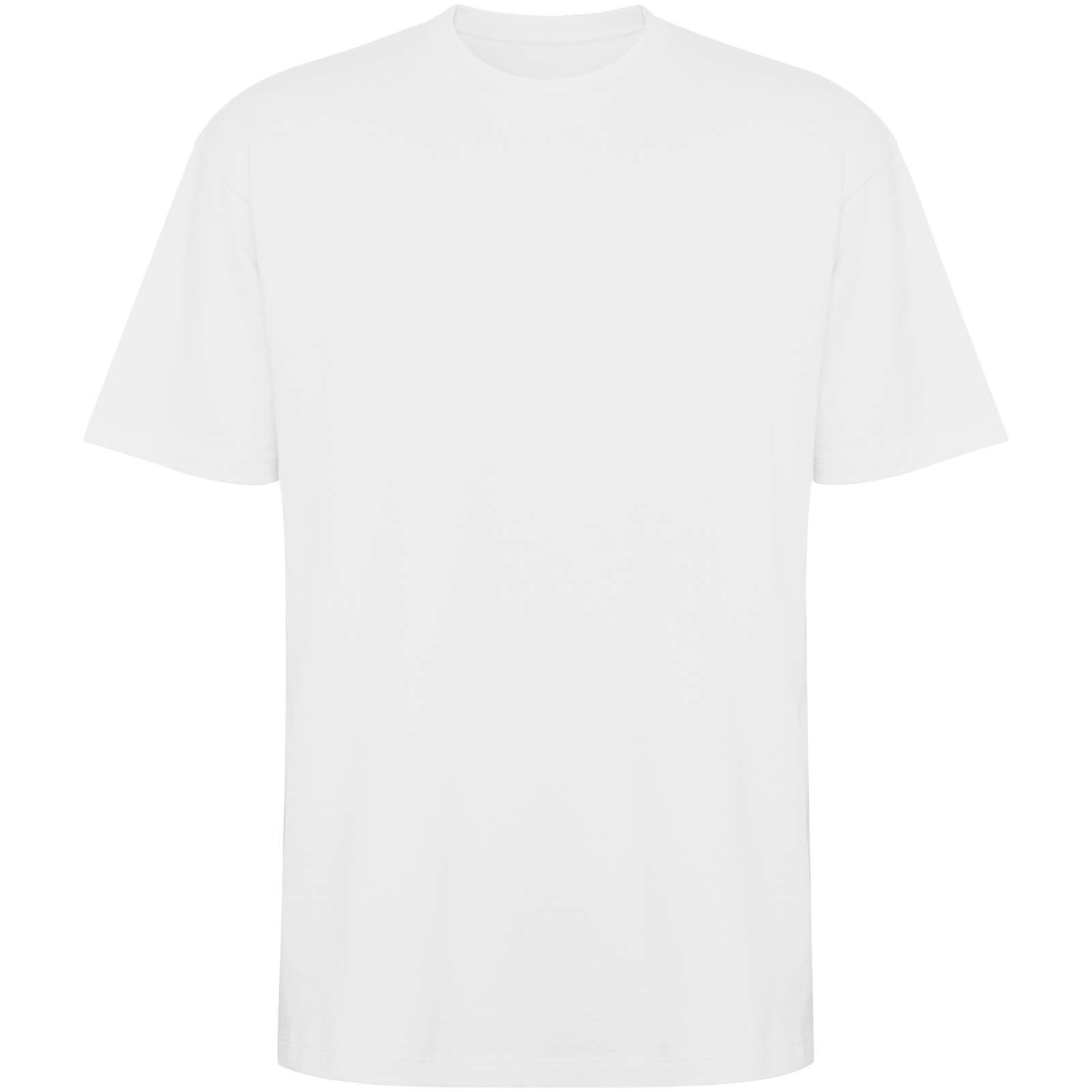 Koszulka Bull, unisex, oversize, z krótkim rękawem P109960C biały