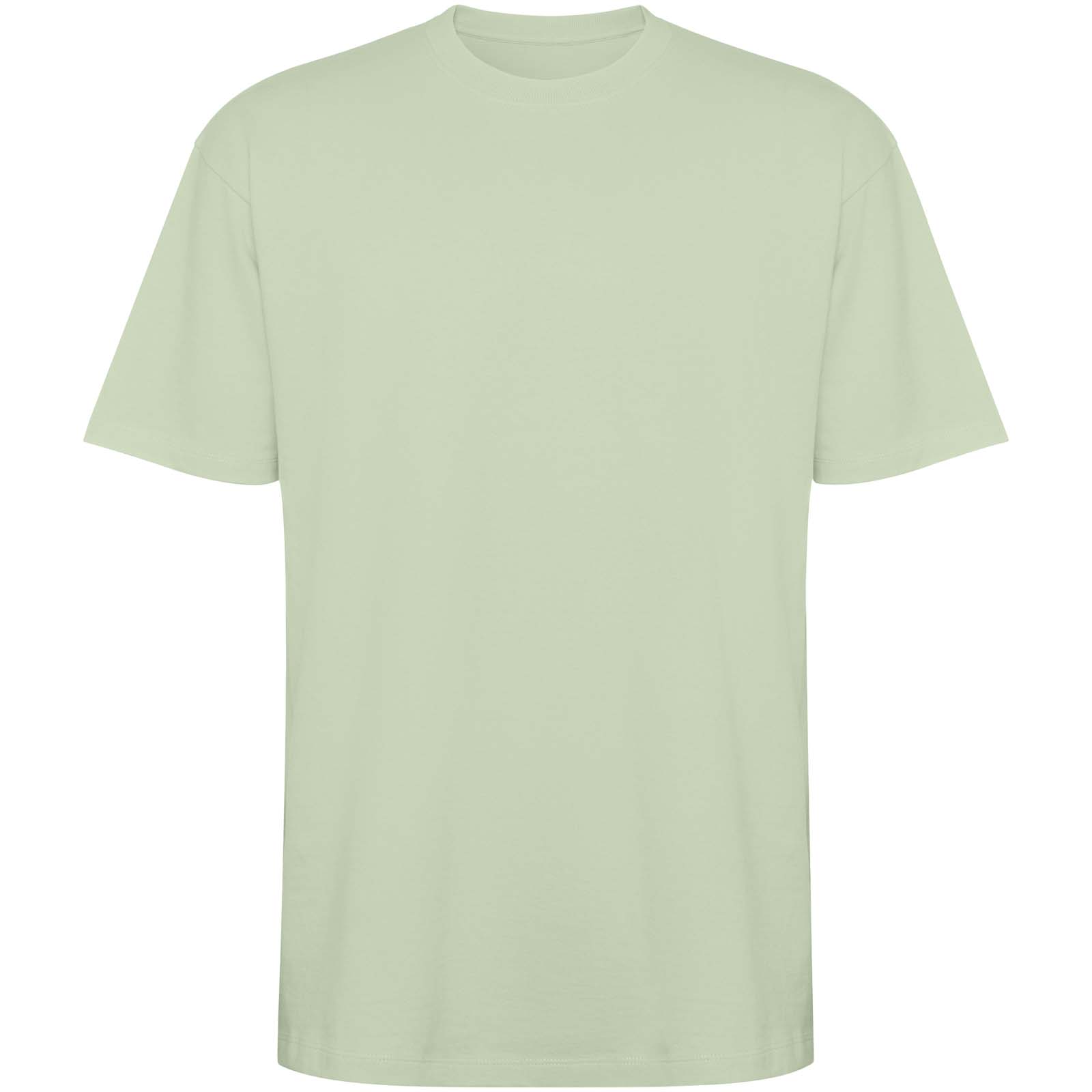 Koszulka Bull, unisex, oversize, z krótkim rękawem P109960C mist green